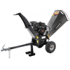 BlackStone BC 1500 LE - Broyeur de branches thermique professionnel - Moteur essence Loncin 12,24 CV